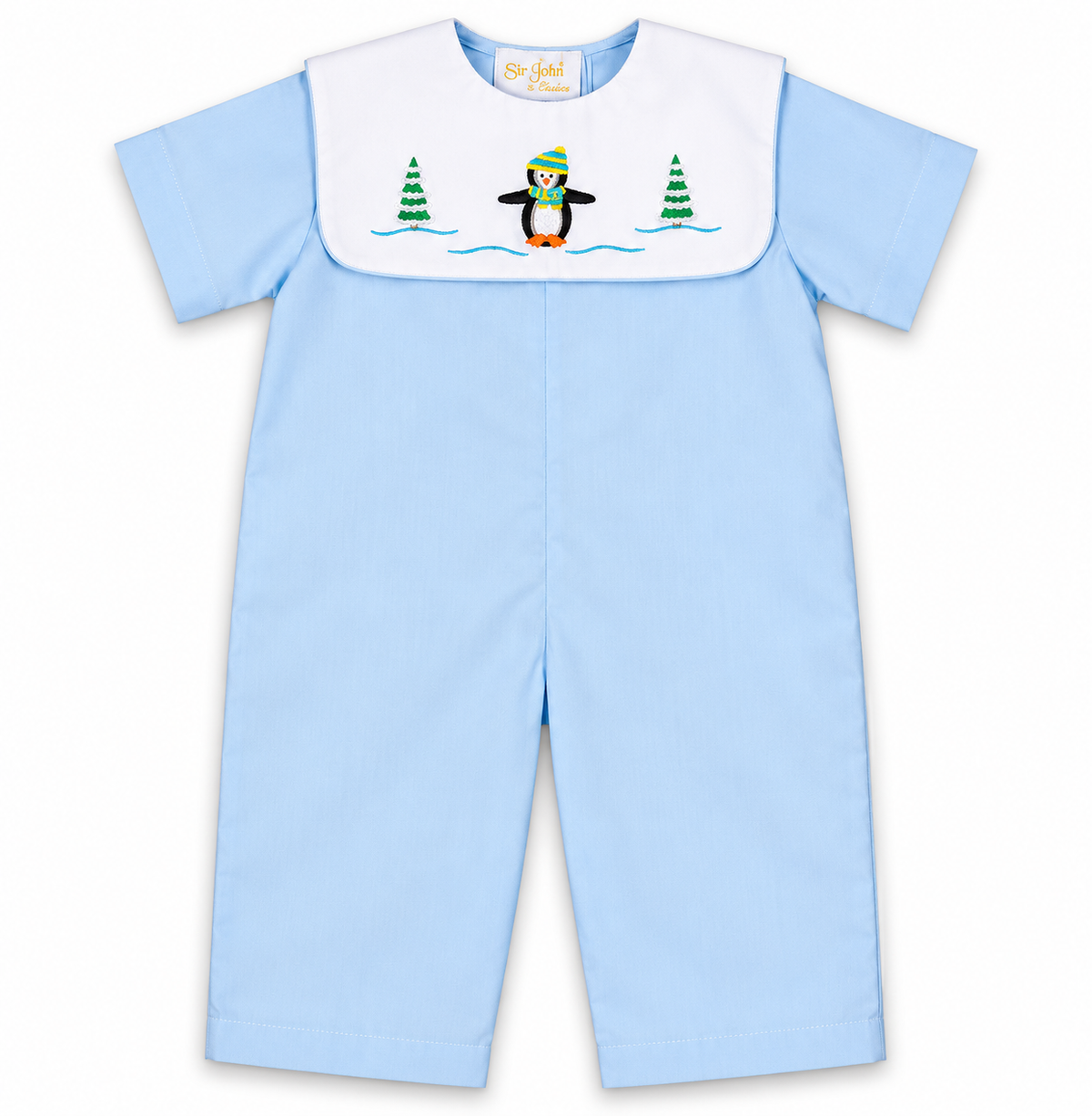 Penguin Blue Longall with Collar