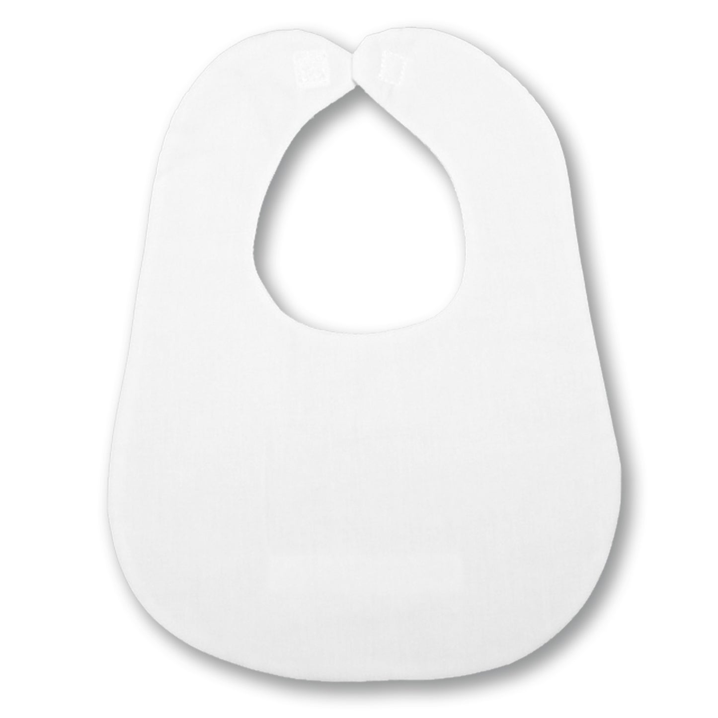 Plain White Bib 1725 BB