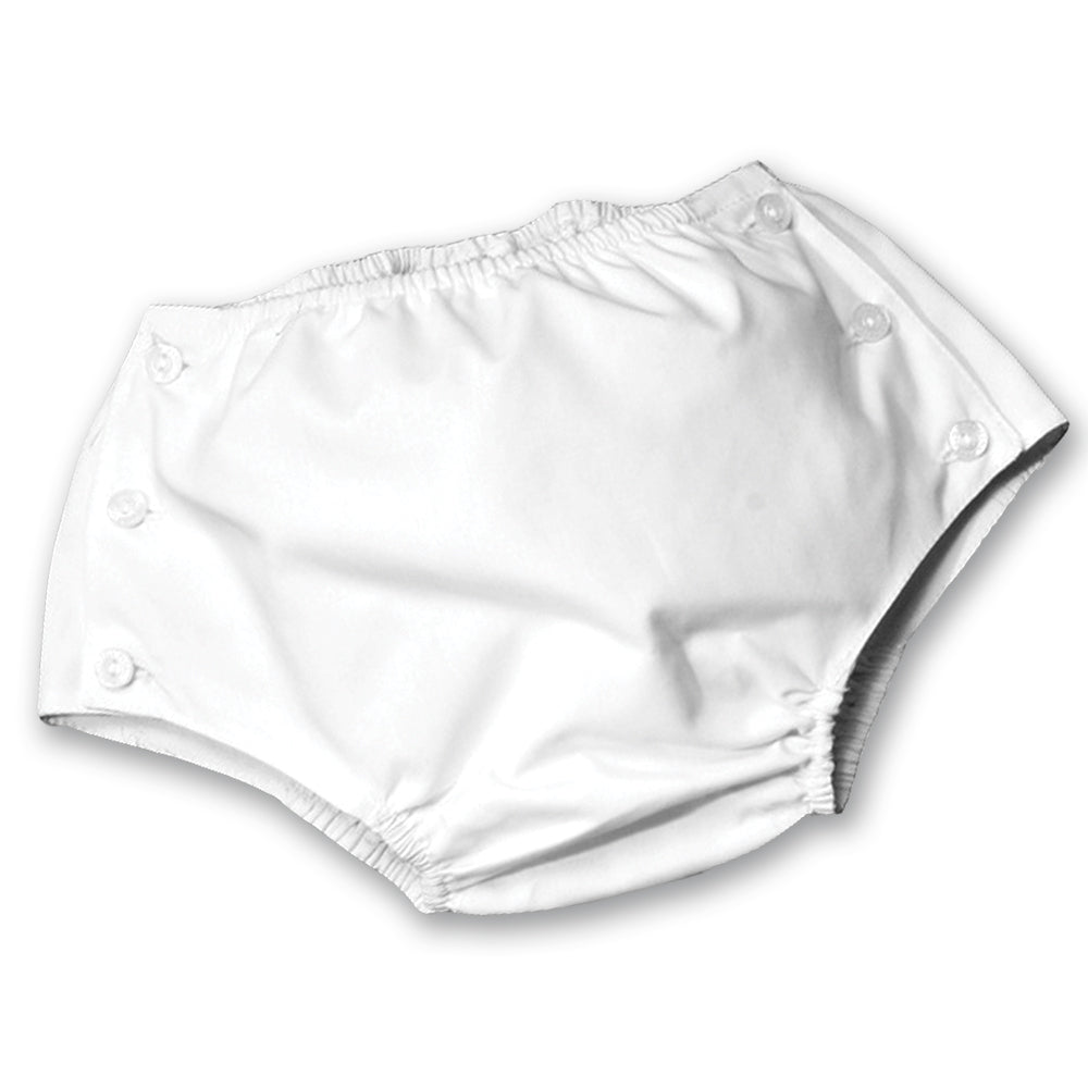 Boy's White Diaper Cover AYR 1763