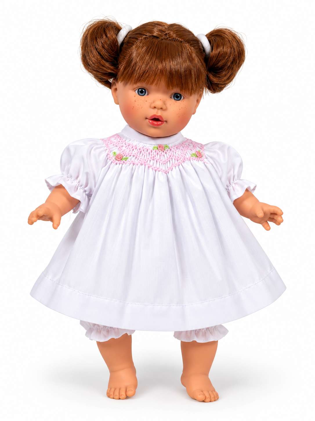 Hailey | 10" Short Pigtail Red Hair Doll