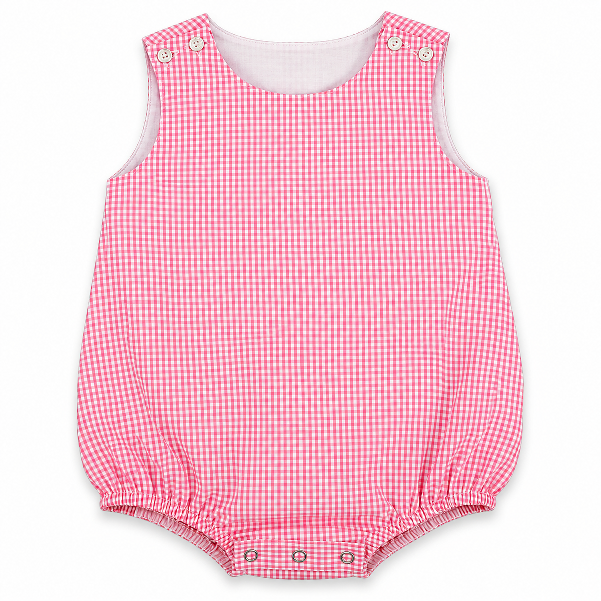 Pink Gingham Bubble