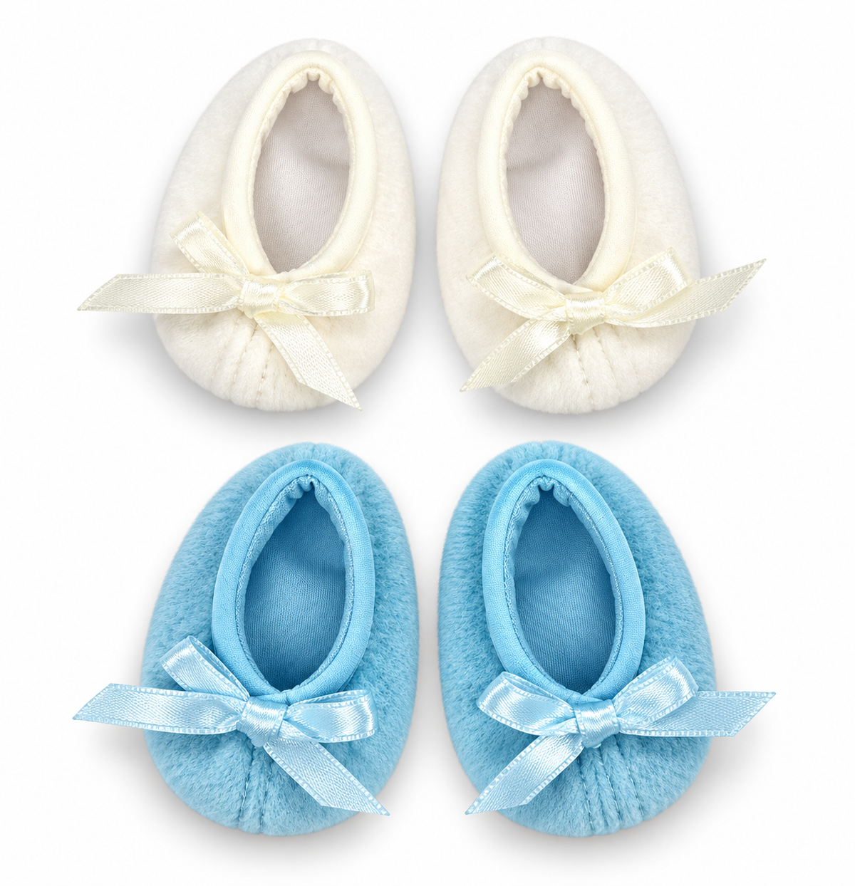 Soft Doll Shoes w/Ribbon