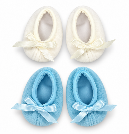 Soft Doll Shoes w/Ribbon