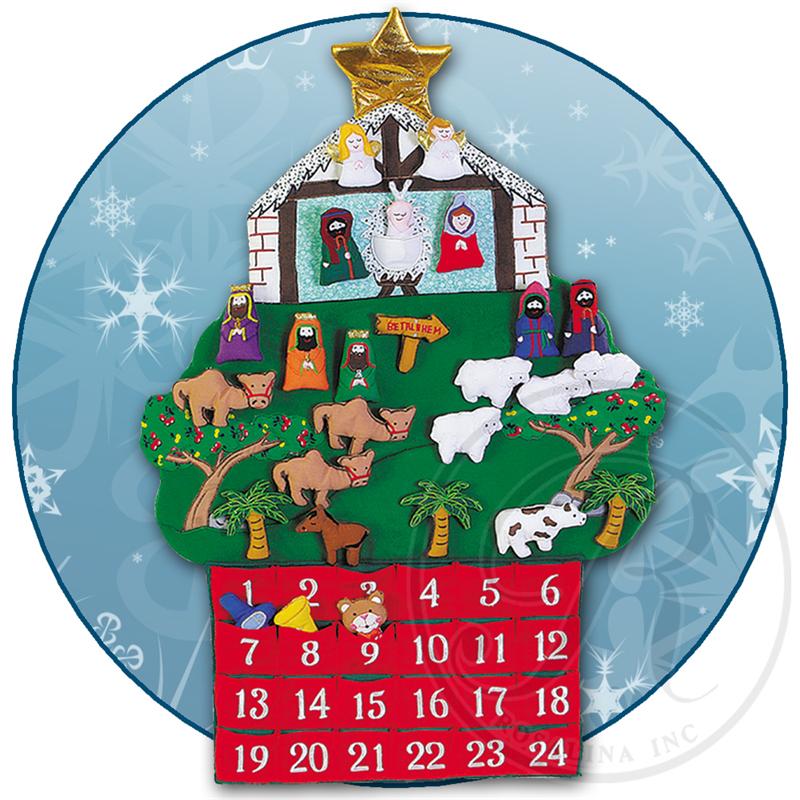 Nativity Tree Advent Calendar