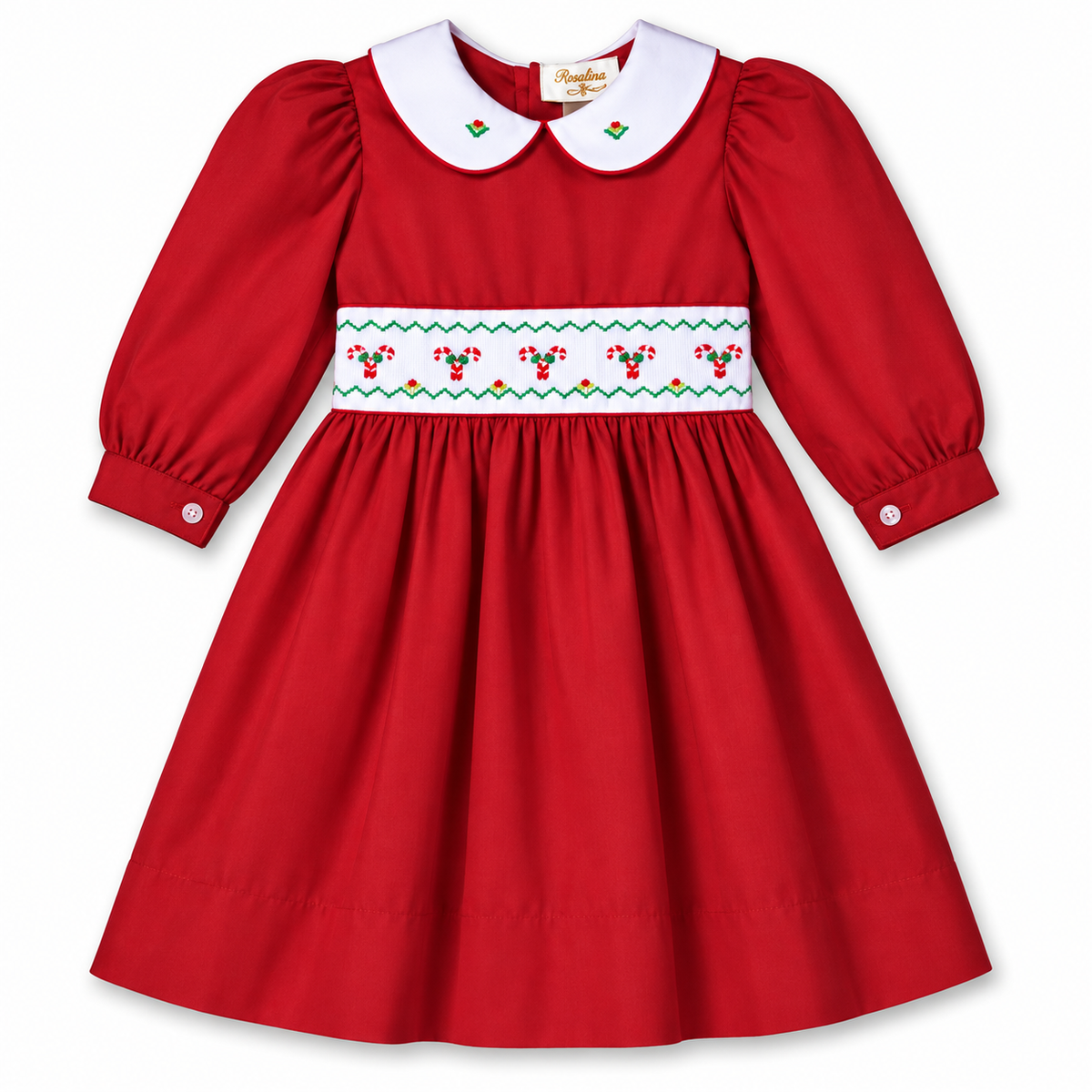 Candy Canes Red Baby Dress