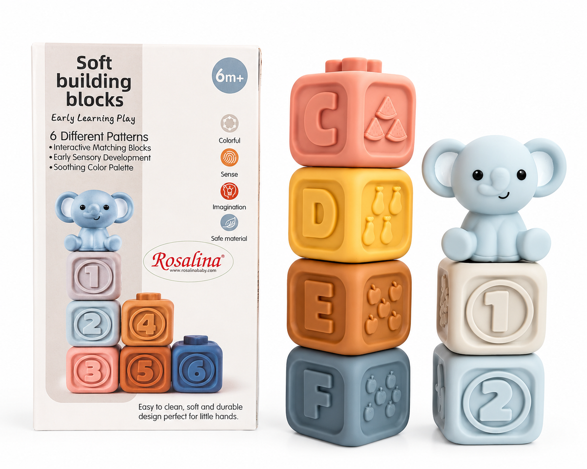 Baby Soft Sensory Building Blocks TT54