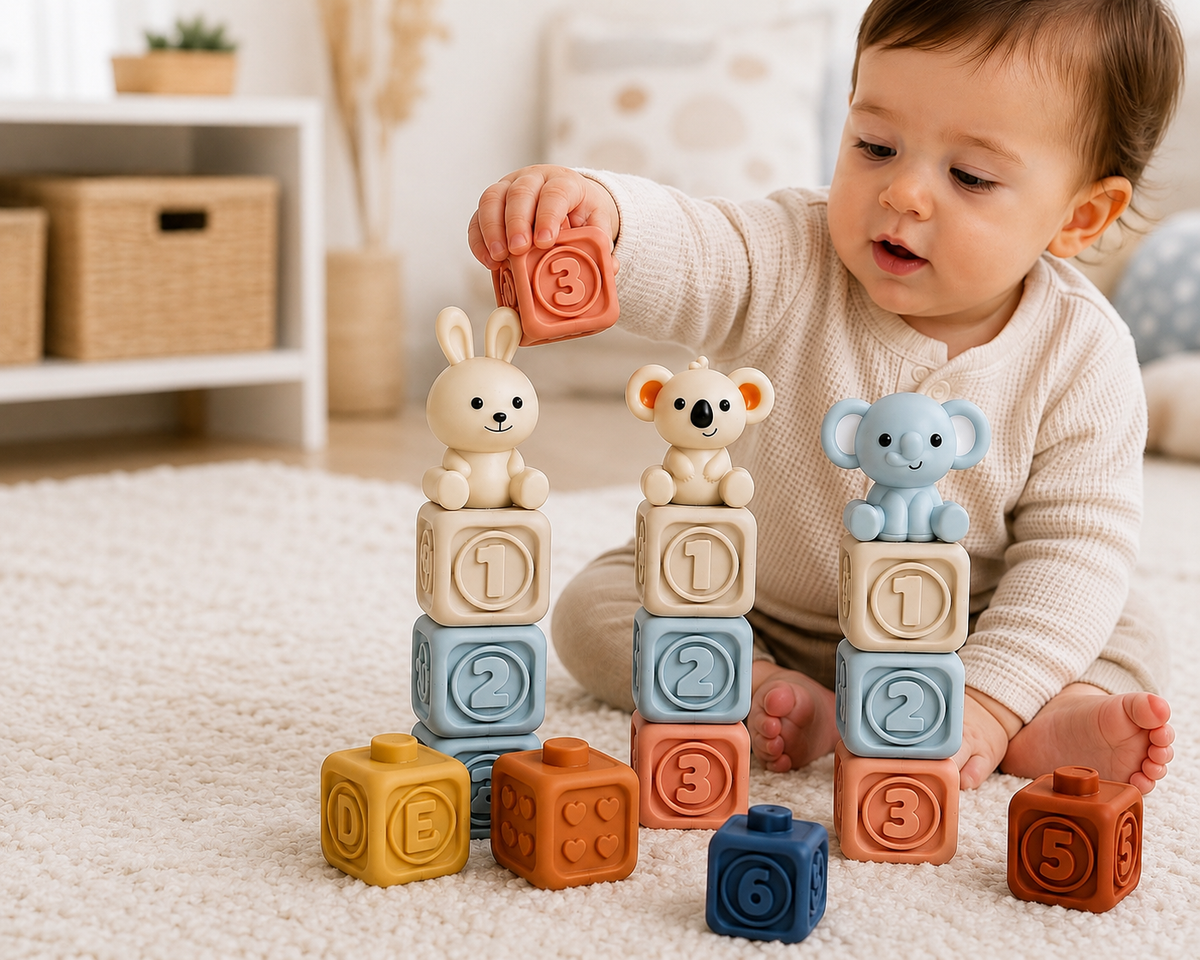 Baby Soft Sensory Building Blocks TT54