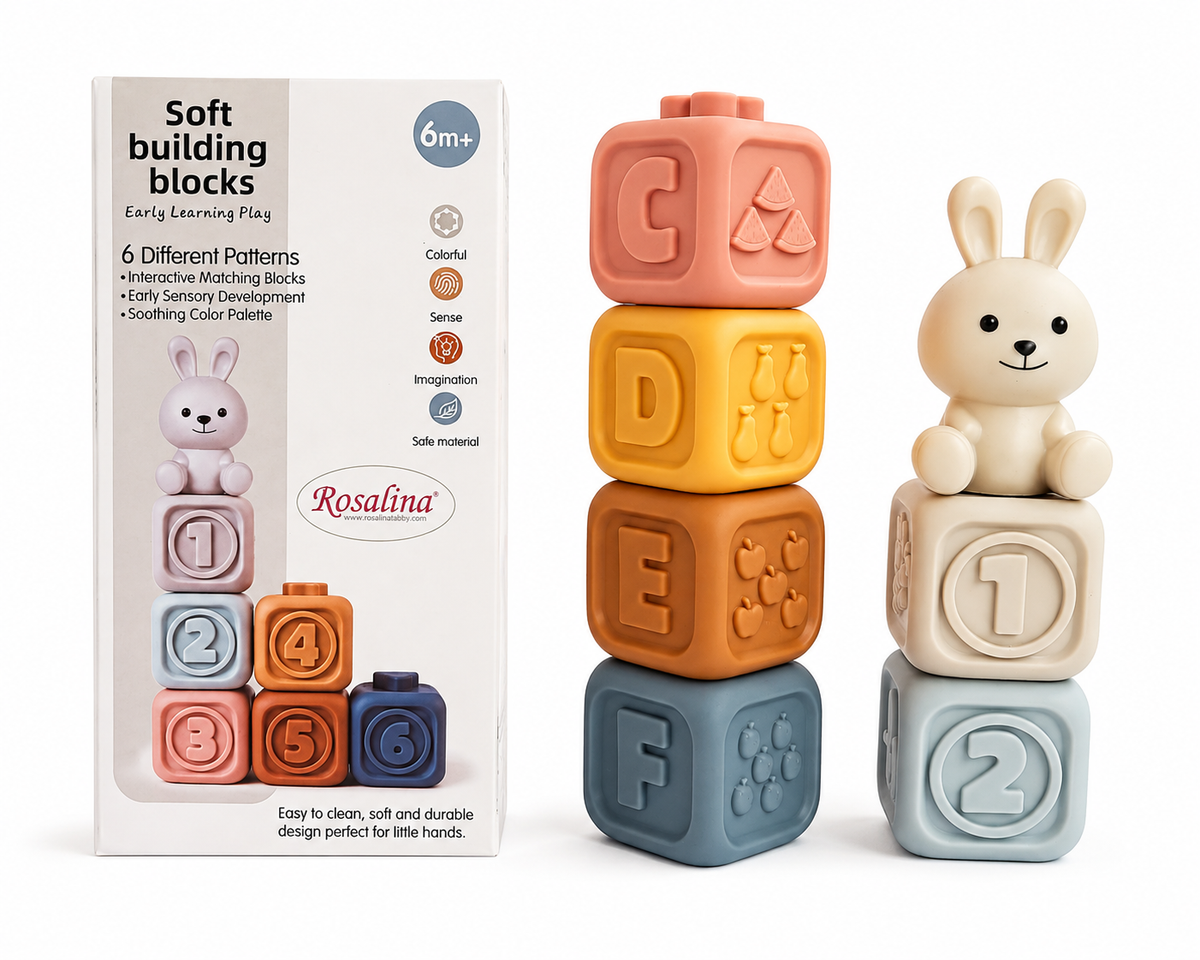 Baby Soft Sensory Building Blocks TT54