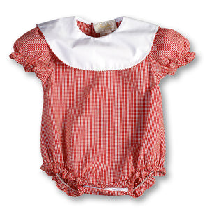Red Gingham Bubble AYR 2489 BGRD
