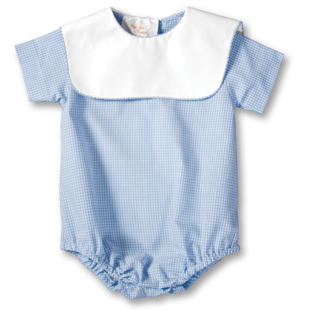 Light Blue Gingham Bubble AYR 2489 BY