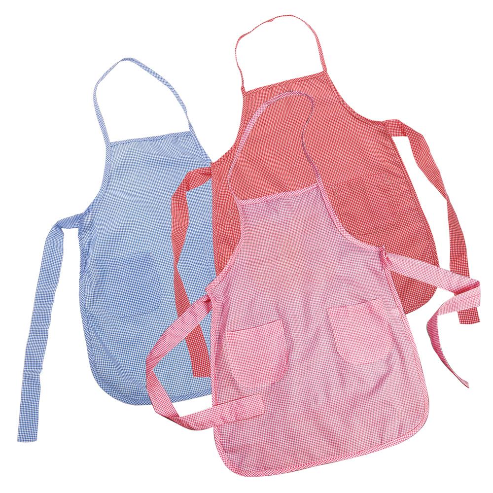 Child Gingham Apron 2537