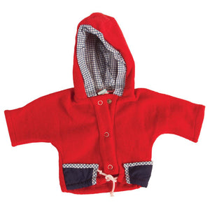 Red Hooded Doll Jacket 18" 271-NA