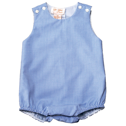 Light Blue Gingham Bubble AYR 3643 B