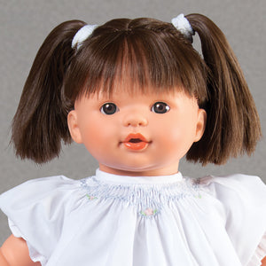 Megan Brunette & Brown Eyes Naked 15" Doll 38000 BR/BR