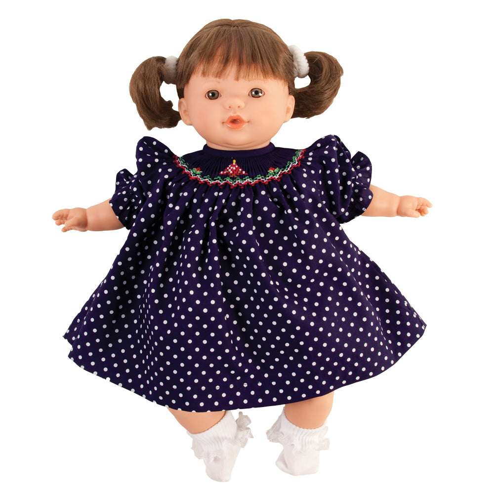 Sarah Brunette & Brown Eyes Naked 15" Doll 38001 BR/BR