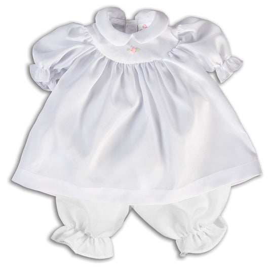 Rosette White Doll Nightgown 13SS AYR 4610 DD WH