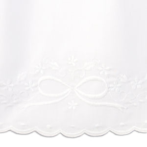 Optic White Embroidered Spaghetti Strap Sundress 5042 SD
