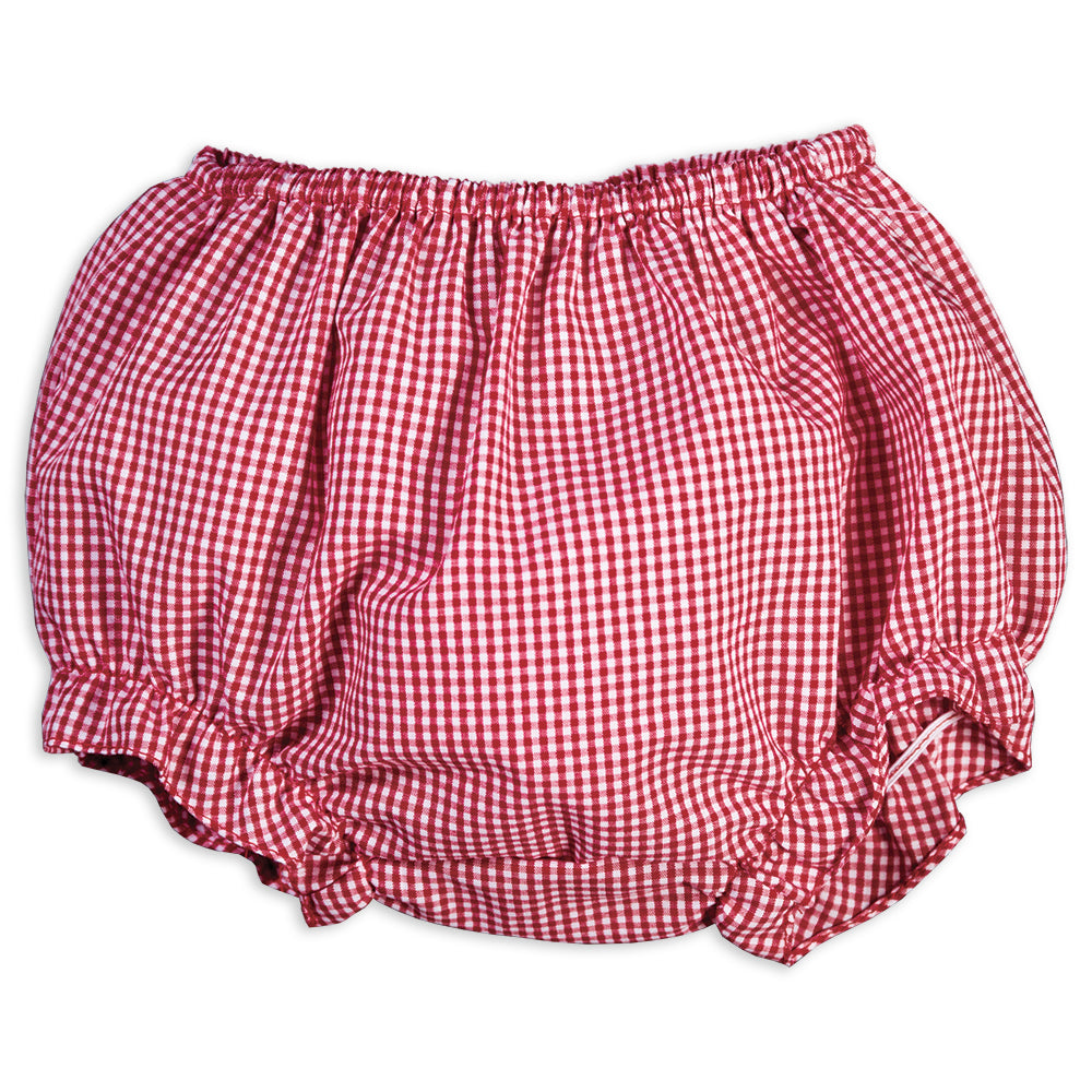 Red Gingham Girl Diaper Cover 16SP 5780 DCG RD
