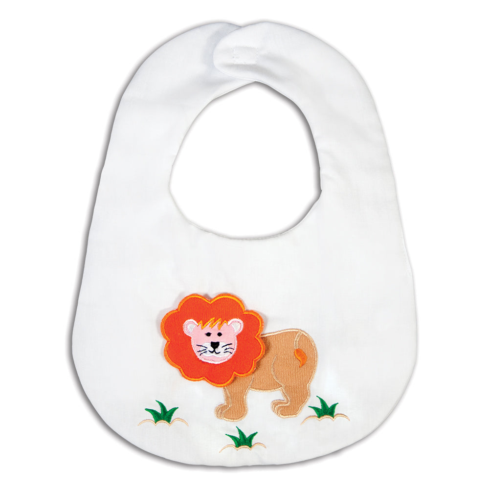 Leroy Lion White Bib 16F 5905 BIB