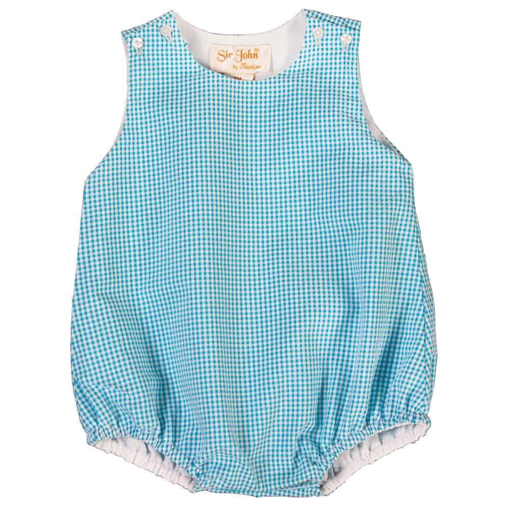 Turquoise Seersucker Bubble 17SP AYR 5942 BUB