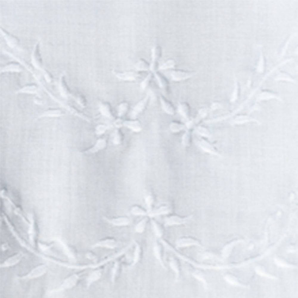 White Smocked Bishop Christening Gown 17AYR 5949 CG