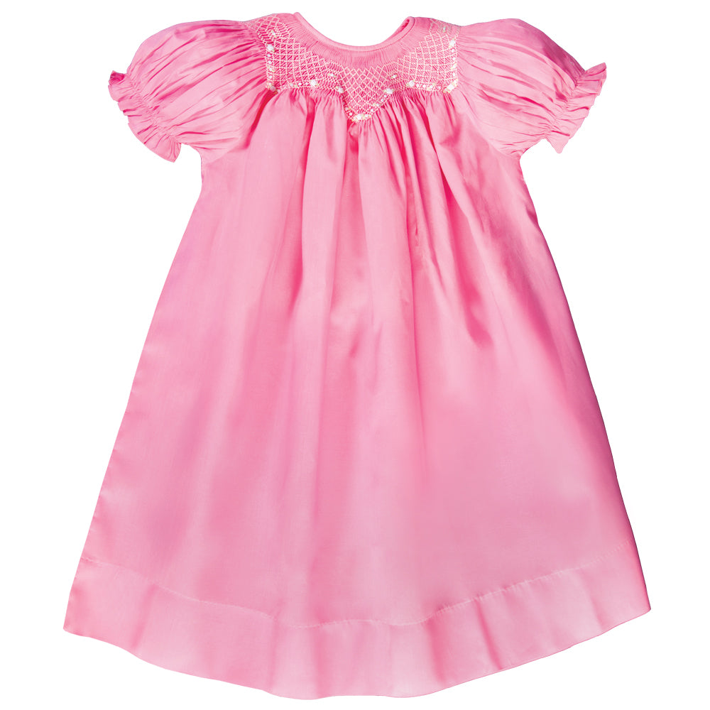 Tiffany Medium Pink English Smocked Bishop 18SP 6118 A