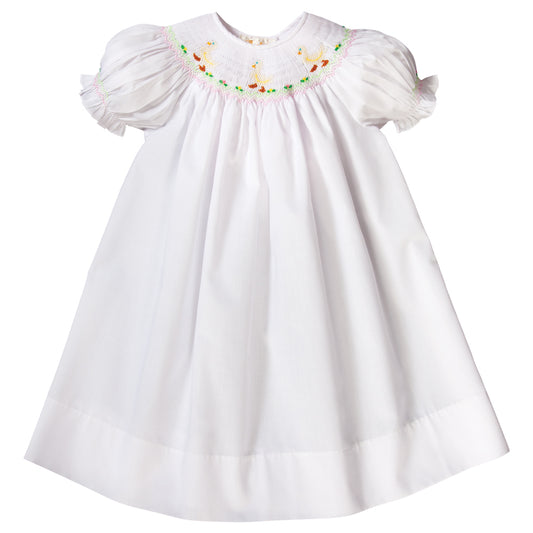 White Ducks Smocked Bishop 18SP 6171 A