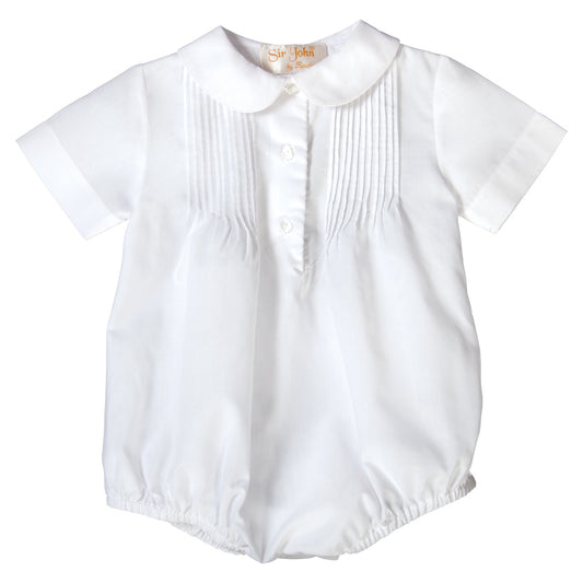 White Pintuck Boy Bubble 18 AYR 6357 BUB