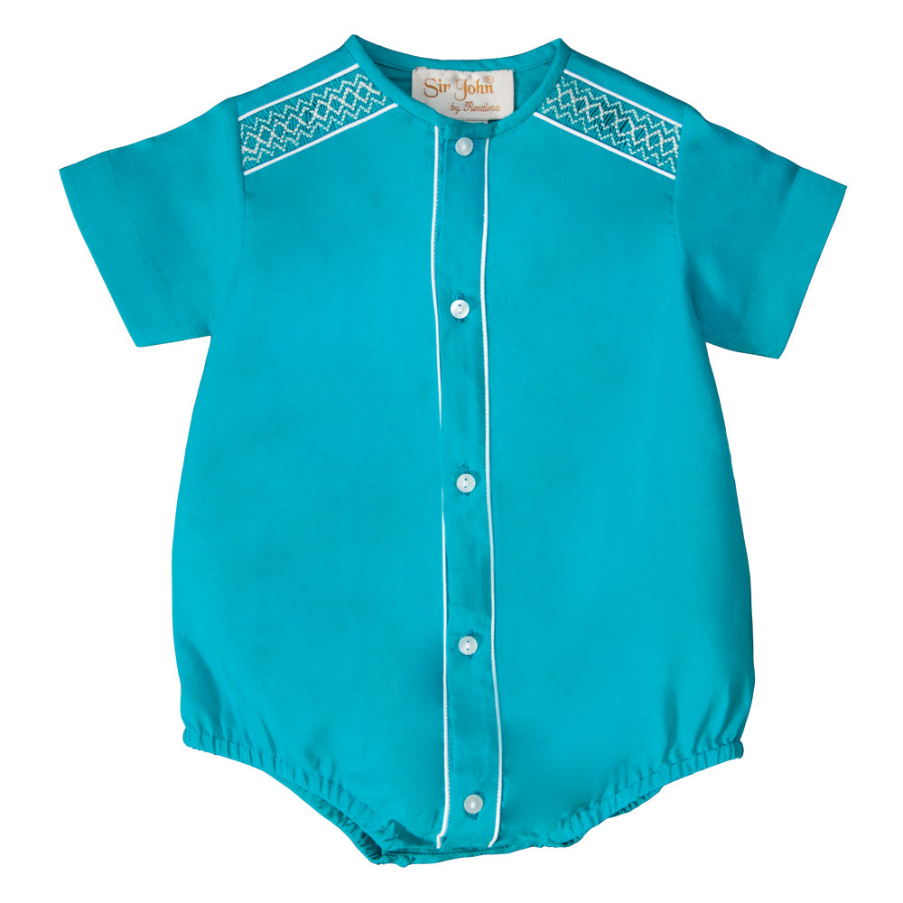 Jade English Smocked Boy Bubble 19SP 6505 BUB