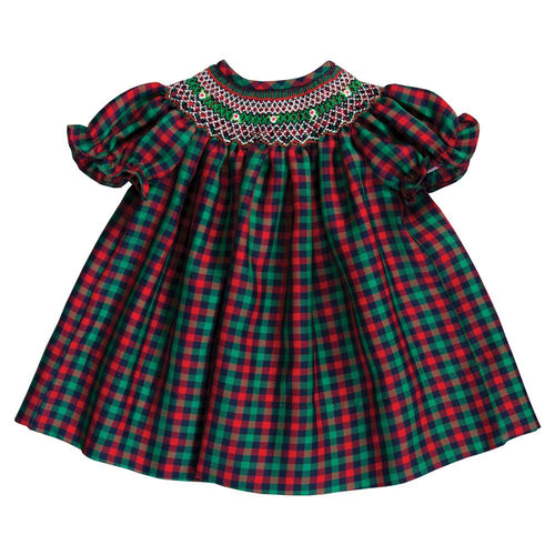 Ellie Plaid English Smocked Bishop 20H 6731 A