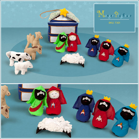 Nativity Scene Playhouse 7301BL