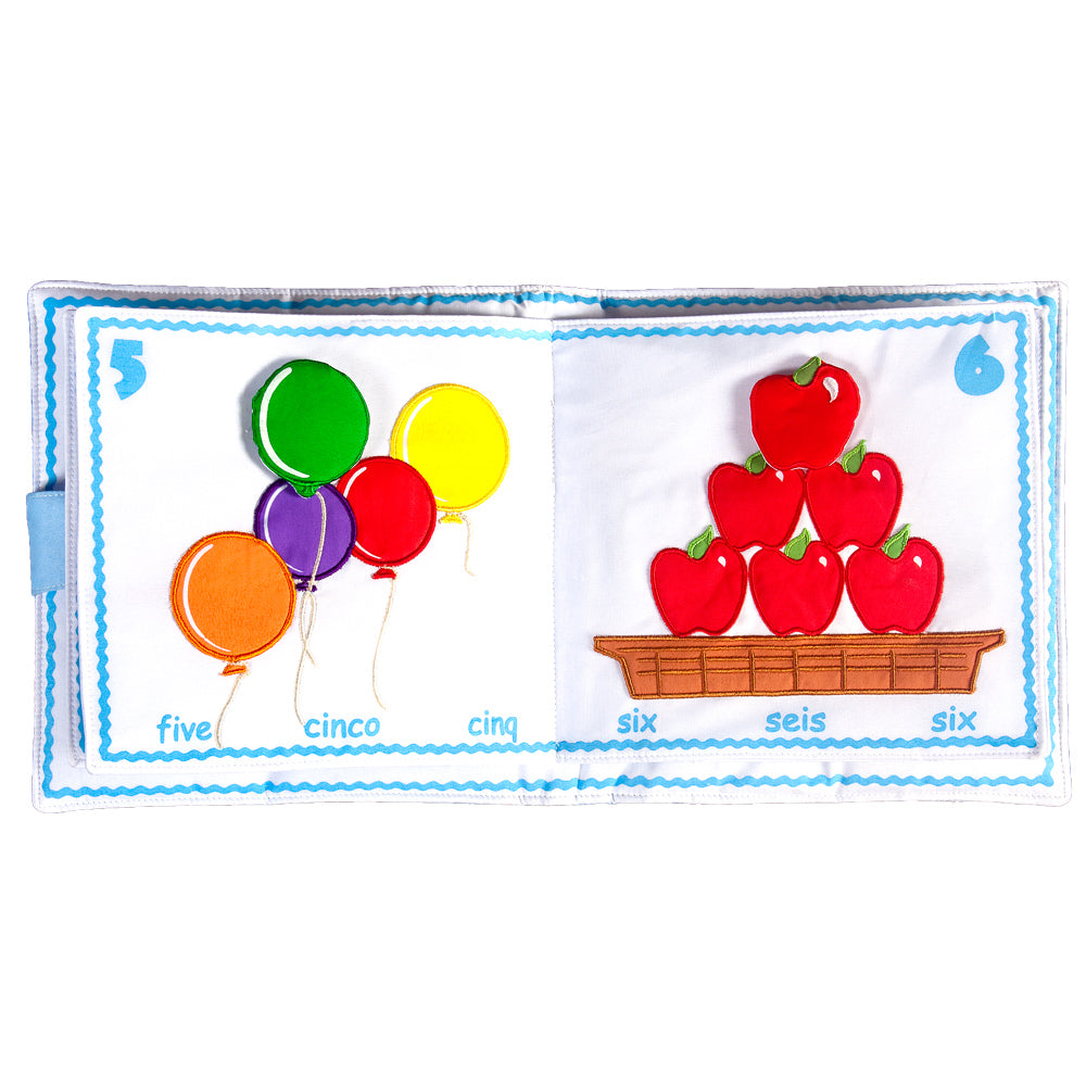 I Can Count Blue Trilingual Playbook 7521 BL