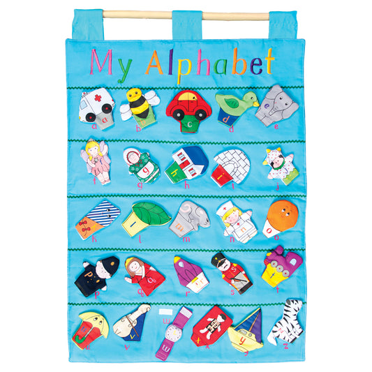 My Alphabet Turquoise Wall Hanging FO5987