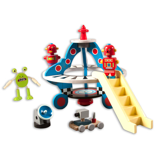 Wooden Spaceship TL13010