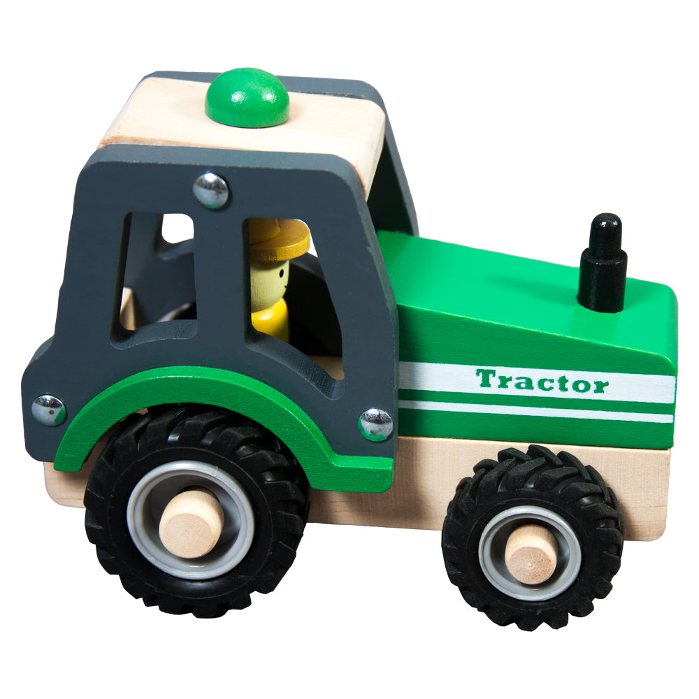 Wooden Tractor TL22120A