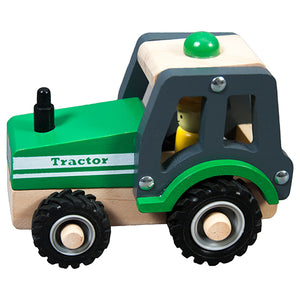 Wooden Tractor TL22120A