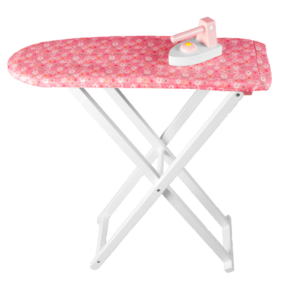 Wooden Doll Ironing Board and Iron TL60061