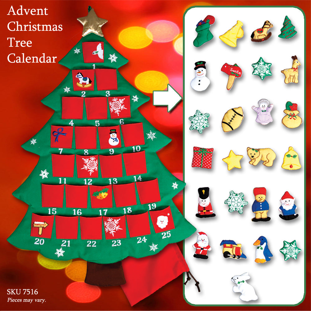 Christmas Tree Advent Calendar 7516